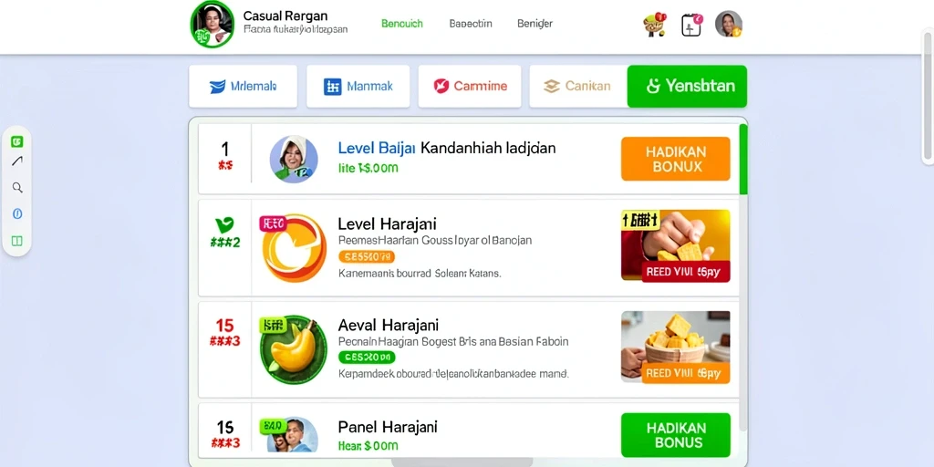 Bonus menarik dan promosi yang menguntungkan.
