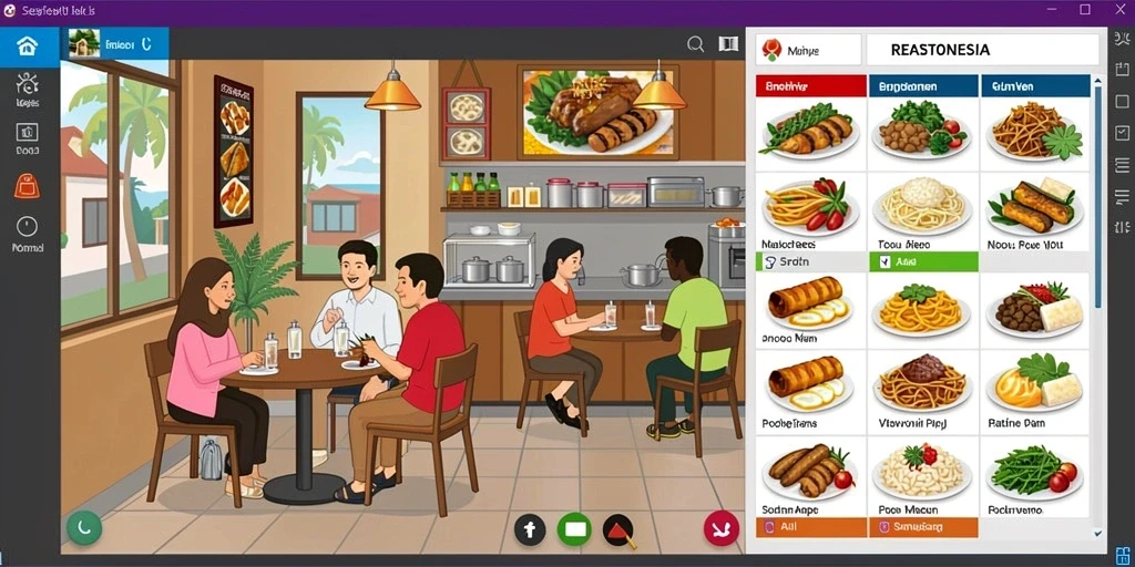 Highlight dari grafik yang indah dan detail karakter.