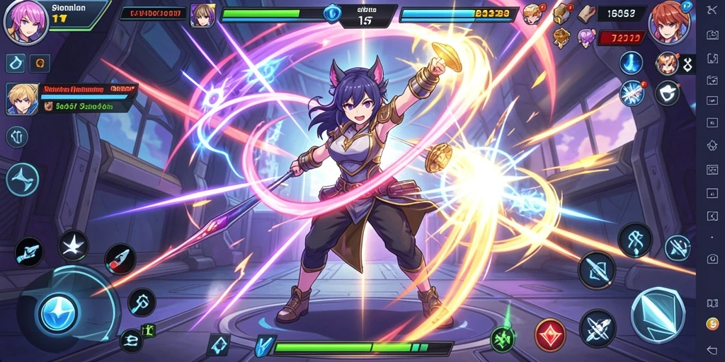 Kompetisi multiplayer yang menantang dan seru.