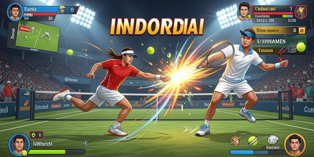 Momen multiplayer yang seru saat berkompetisi.