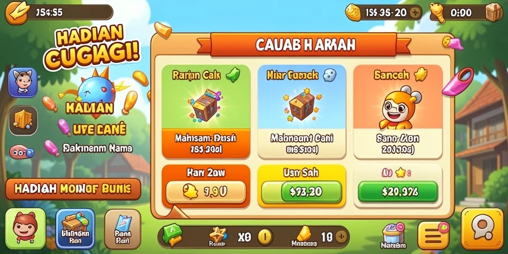 Level menantang yang menguji keterampilan Anda.