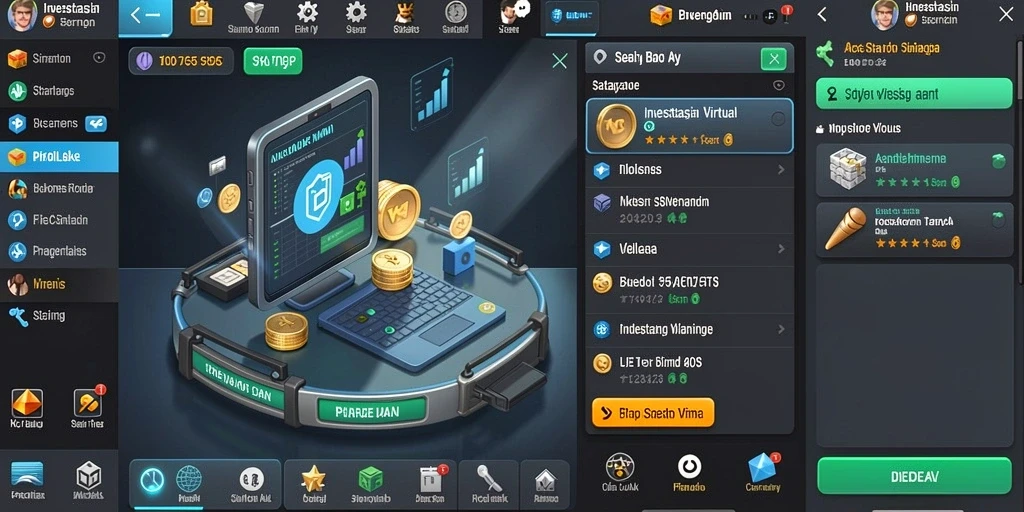 Screenshot memperlihatkan fitur multiplayer yang menarik.