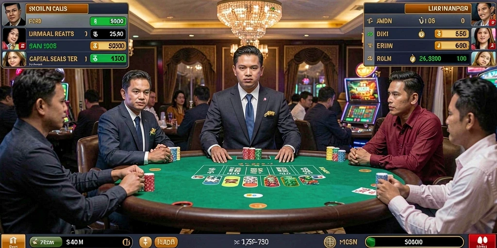 Mode balapan seru dengan banyak tantangan.