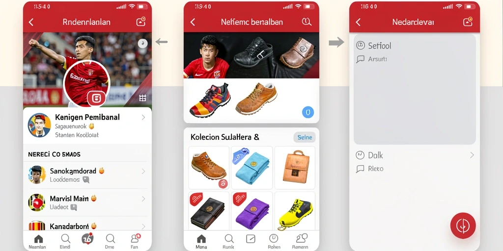 Screenshot dari komunitas pemain yang aktif dan dinamis.